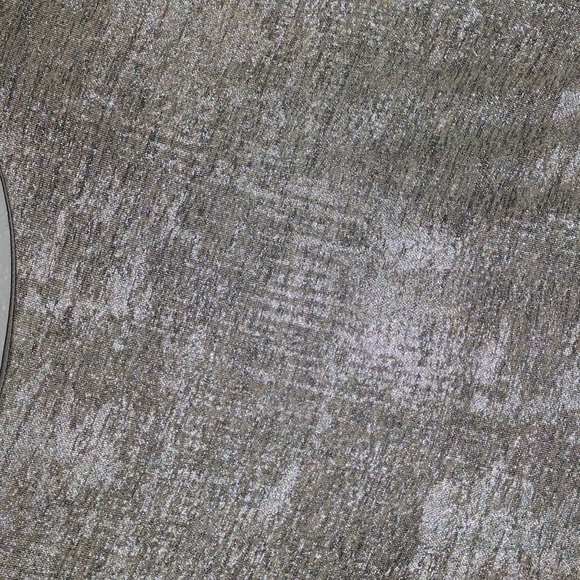 Gold and Silver Midi Scarlett Dress with Cinched Waist Holiday NYE Party 12 - Picture 7 of 7